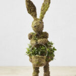 the best Alice in Wonderland Party Decorations - fake topiary rabbit