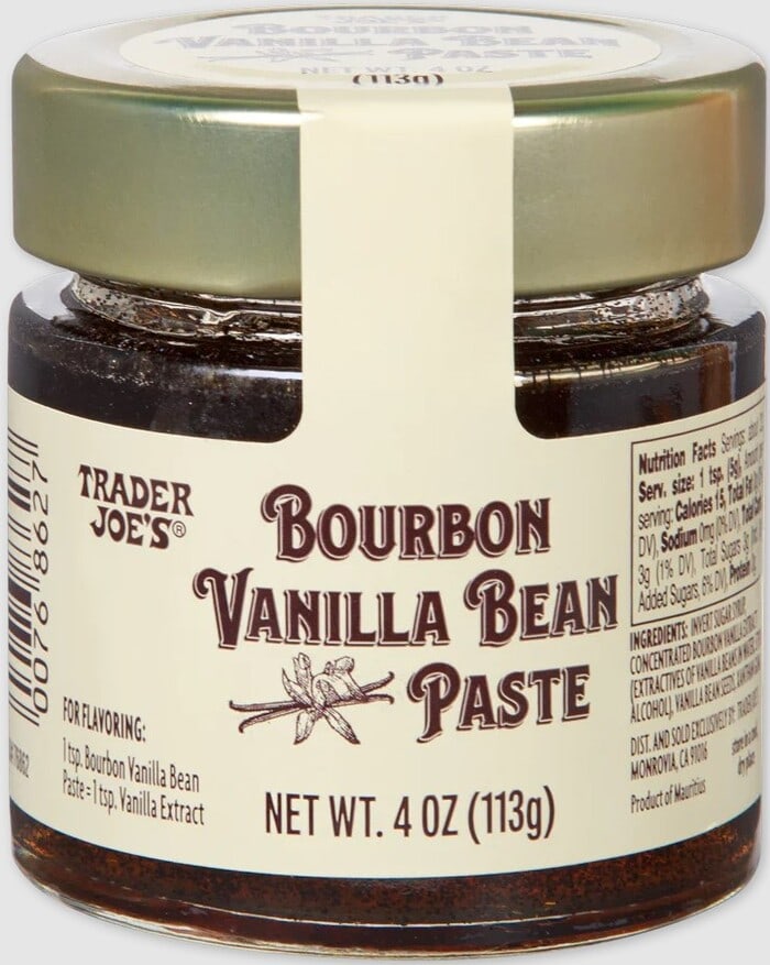 Trader Joe's New Products February 2024 - Bourbon Vanilla Bean Paste