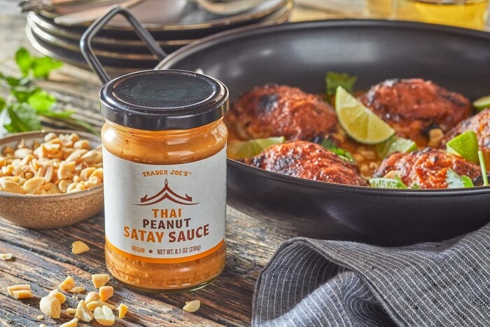 Trader Joe's New Products February 2024 - Thai Peanut Satay Sauce