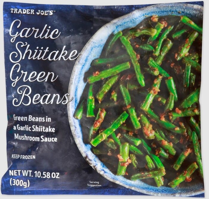 Trader Joe's New Products February 2024 - Garlic Shiitake Green Beans