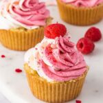 Valentine's Cupcakes - Raspberry Cupcakes