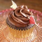 Valentine's Cupcakes - Chocolate Truffle Cupcakes with Mocha Buttercream Frosting