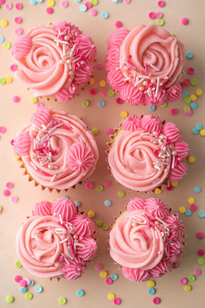 Valentine's Cupcakes - Small Batch Valentine Cupcakes