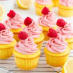 Valentine's Cupcakes - Lemon Raspberry Cupcakes