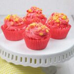 Valentine's Cupcakes - Tropical Fruit Punch Soda Cupcakes