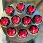 Valentine's Cupcakes - Ruby Heart Cupcakes
