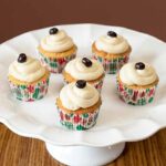 Valentine's Cupcakes - White Chocolate Baileys Cupcakes