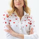 Valentine's Day Costume Ideas - Embellished Hearts Shirt