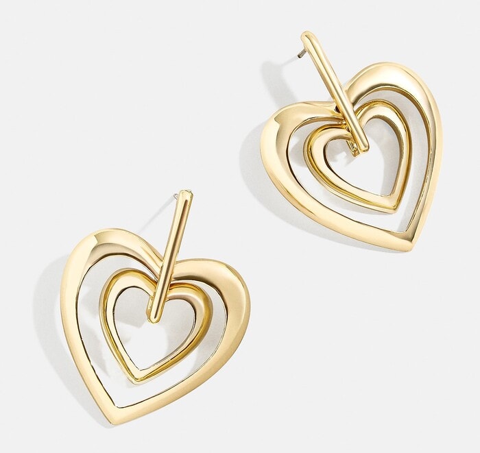 Valentine's Day Costume Ideas - BaubleBar Chrissy Heart Drop Earrings