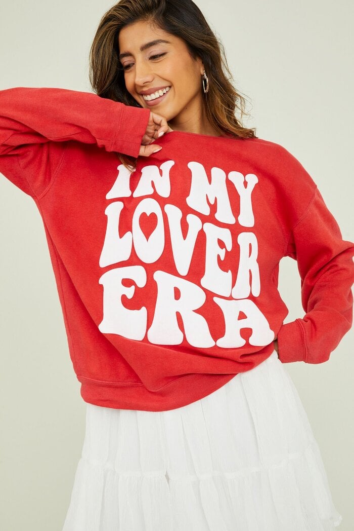 Valentine's Day Costume Ideas - In My Lover Era Fleece Sweatshirt