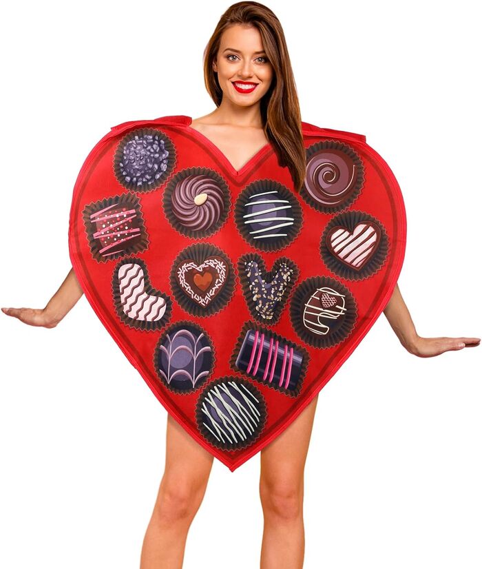 Valentine's Day Costume Ideas - Chocolate Box Costume