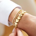 Valentine's Day Costume Ideas - Caroline Initial Bracelet