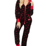 Valentine's Day Costume Ideas - Women’s Hearts on Fire Jumpsuit