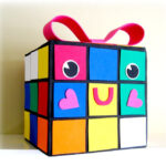 Valentine's Day Mail Box Ideas - Rubik's Cube