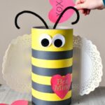 Valentine's Day Mail Box Ideas - Bumble Bee