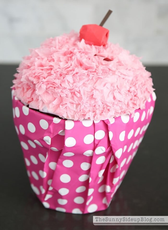 Valentine's Day Mail Box Ideas - Cupcake