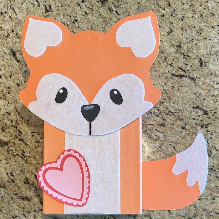 Valentine's Day Mail Box Ideas - Fox Box