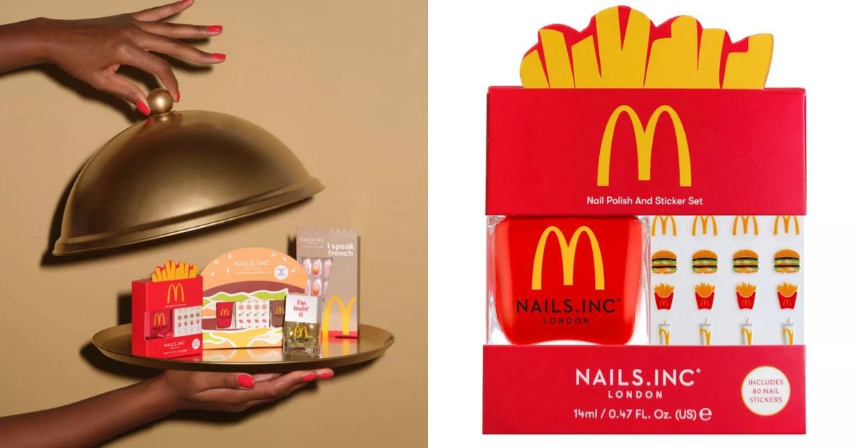 McDonald's Nails INC Collaboration