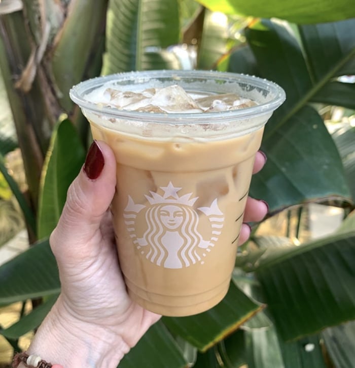 Worst Drinks at Starbucks - Hazelnut Iced Coffee