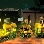 Best St. Patrick’s Day Decorations on Amazon - LED St. Patrick’s Day Train Centerpiece