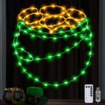 Best St. Patrick’s Day Decorations on Amazon - DONSAJI Pot of Gold Window Lights