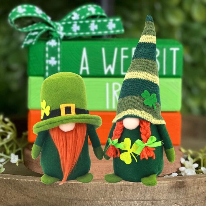 Best St. Patrick’s Day Decorations on Amazon - St. Patrick’s Day Gnome Plush Doll