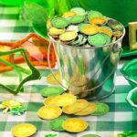 Best St. Patrick’s Day Decorations on Amazon - OHOME Gold and Green Coins