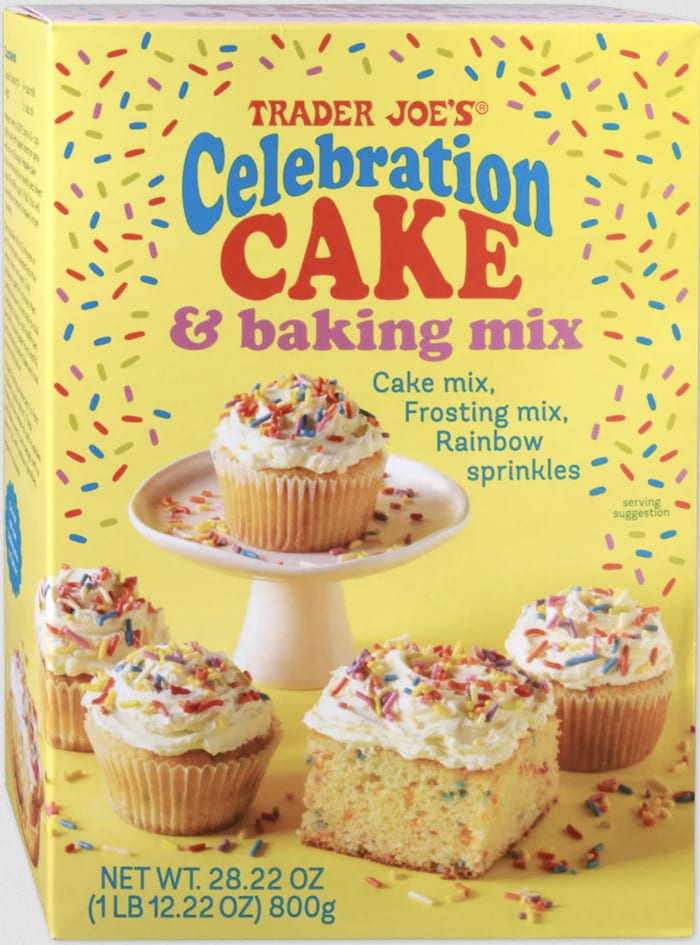 Best April Trader Joe's Products - Celebration Cake and Baking Mix