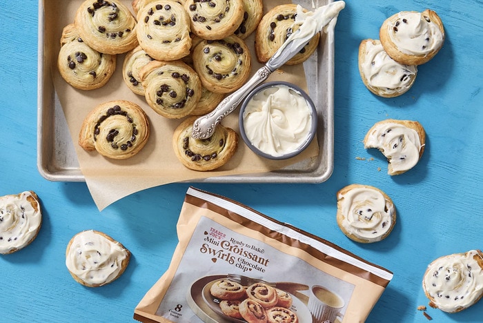 Best April Trader Joe's Products - Mini Chocolate Chip Croissant Swirls