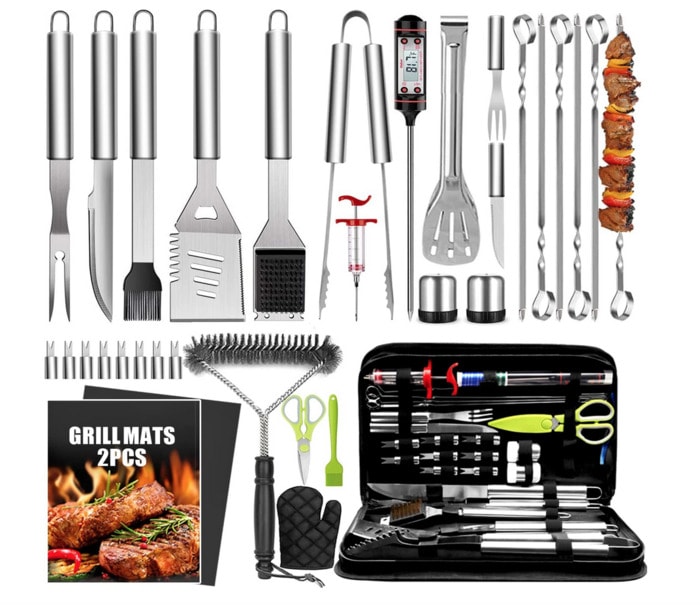father's day food gifts - grill set